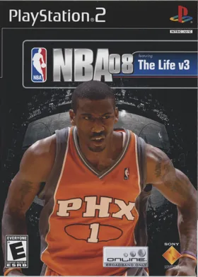 NBA 08 featuring The Life Vol. 3 box cover front